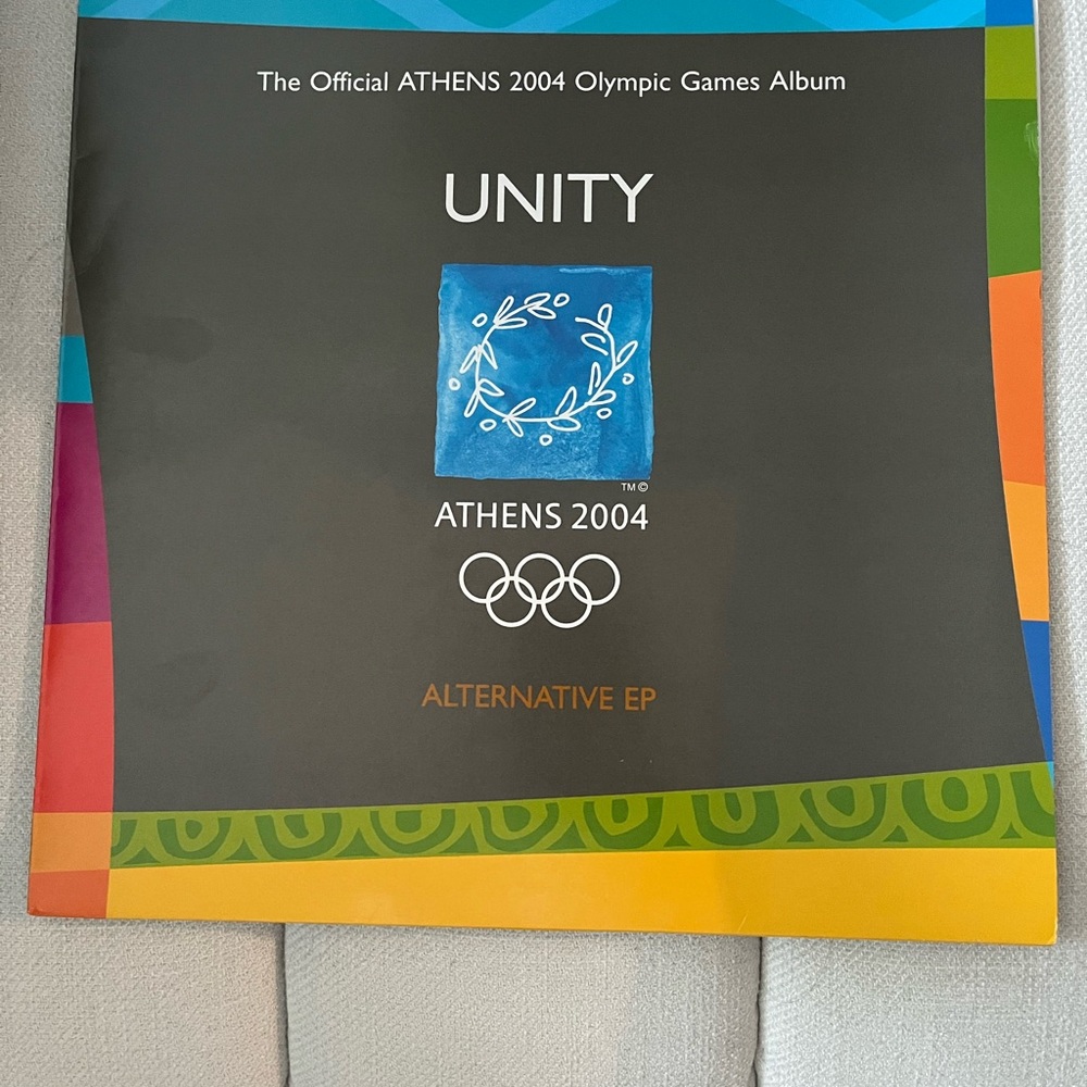 Athens 2004 Olympic Games Album - Unity Alternative EP vinyl